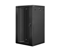 Lanberg Wisząca 19" 22U 600x600mm jednosekcyjna (czarna) - 455315 - zdjęcie 2